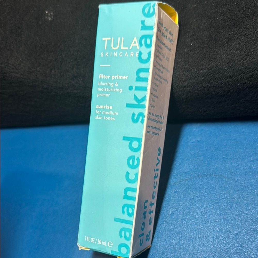 Tula Skincare Filter Primer - Blue and Yellow